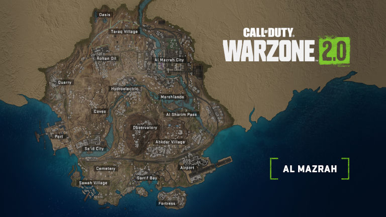 Warzone 2.0 New Map Al Mazrah